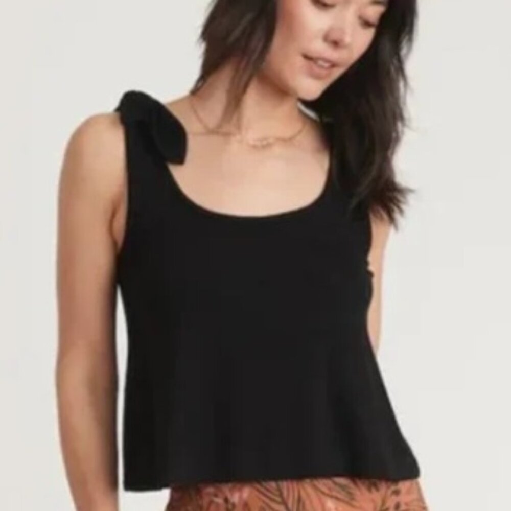 Marine Layer Lexi Rib Tie Tank Top